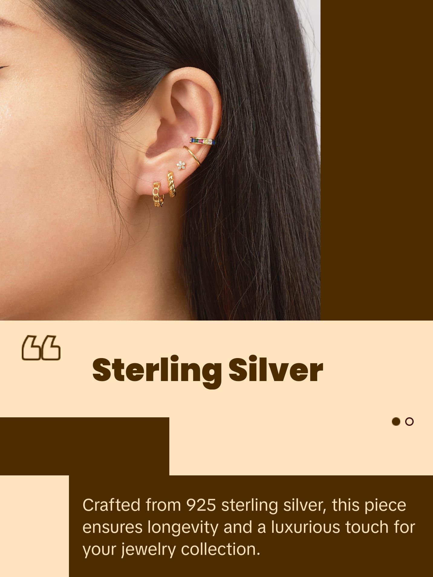 Braided Hoop Earrings