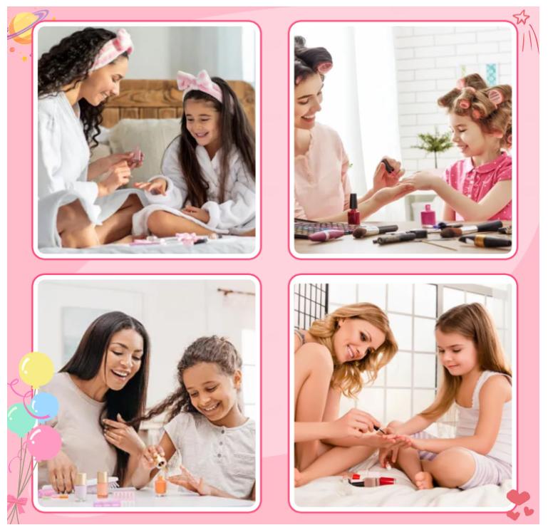 Misssix 78 Pcs Press on Nails for Kids, 3 Pack Kid Fake Nail Kit Cute Press on Nails, Old Colorful Flower Glue On Nails Stick On Nails for Girls 8-12 Years