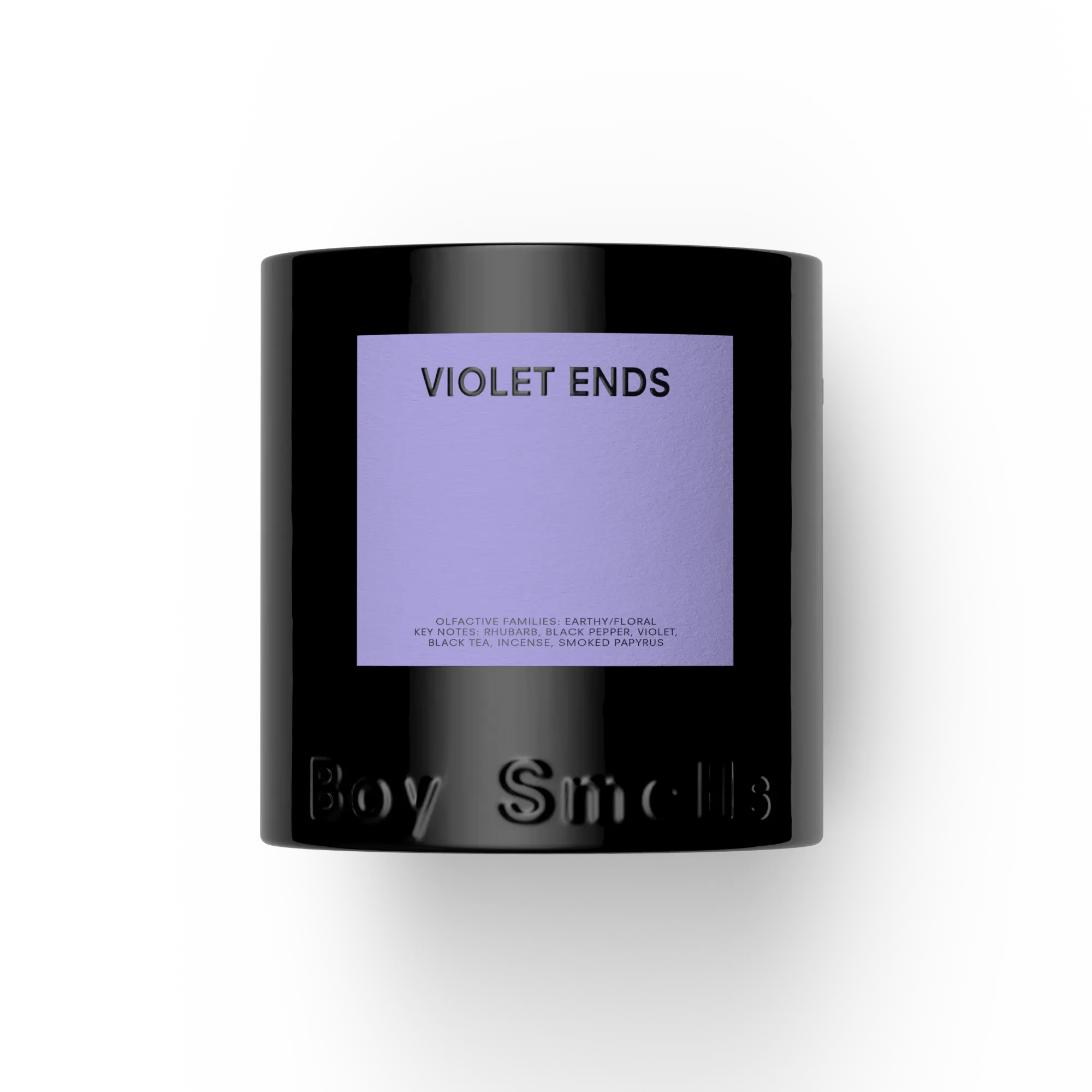 Violet Ends Magnum - 27oz Candle - Rhubarb, Violet + Smoked Papyrus