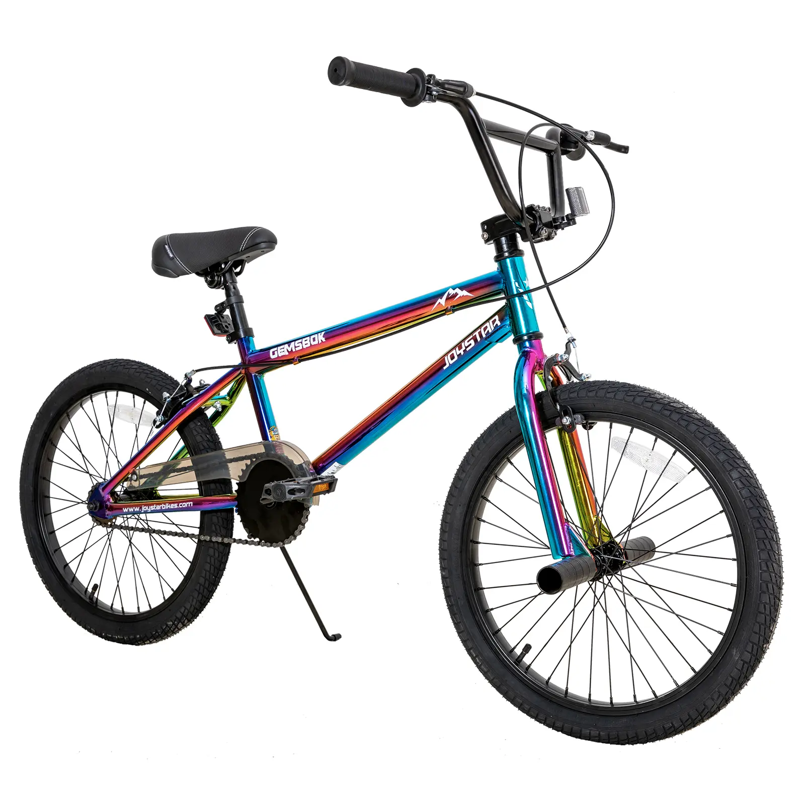 Joystar Gemsbok 20-Inch Kids Freestyle BMX Bike, Single Speed with Hi-10 Steel Frame, Dual Hand Brakes and 36H Carbon Steel Rims, Street Bmx, Kids' Bikes & Accessories, Outdoor Stunt, 36H Rims, 7-12 Year Old