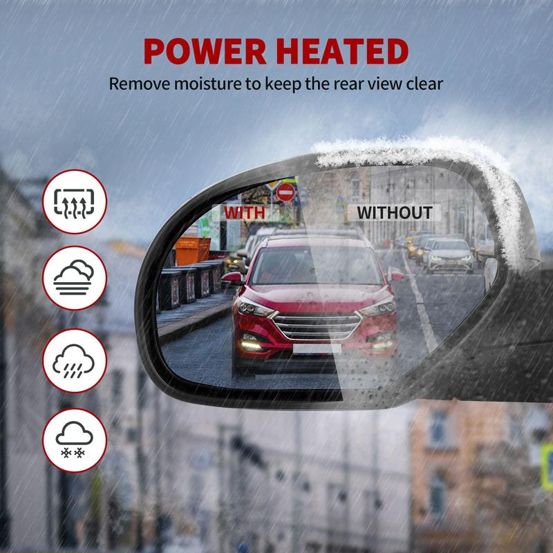 【Springtok】YITAMOTOR Right/Left Passenger Side Mirror Compatible with 2007-2013 Silverado Sierra 1500, 2500, 3500, Avalanche Suburban Tahoe Yukon Car Accessories Automotive Replacement Auto Parts Pet-Friendly 【Springtok】YITAMOTOR Right/Left Passenger Side Mirror Compatible with 2007-2013 Silverado Sierra 1500, 2500, 3500, Avalanche Suburban Tahoe Yukon Car Accessories Automotive Replacement Auto Parts Pet-Friendly