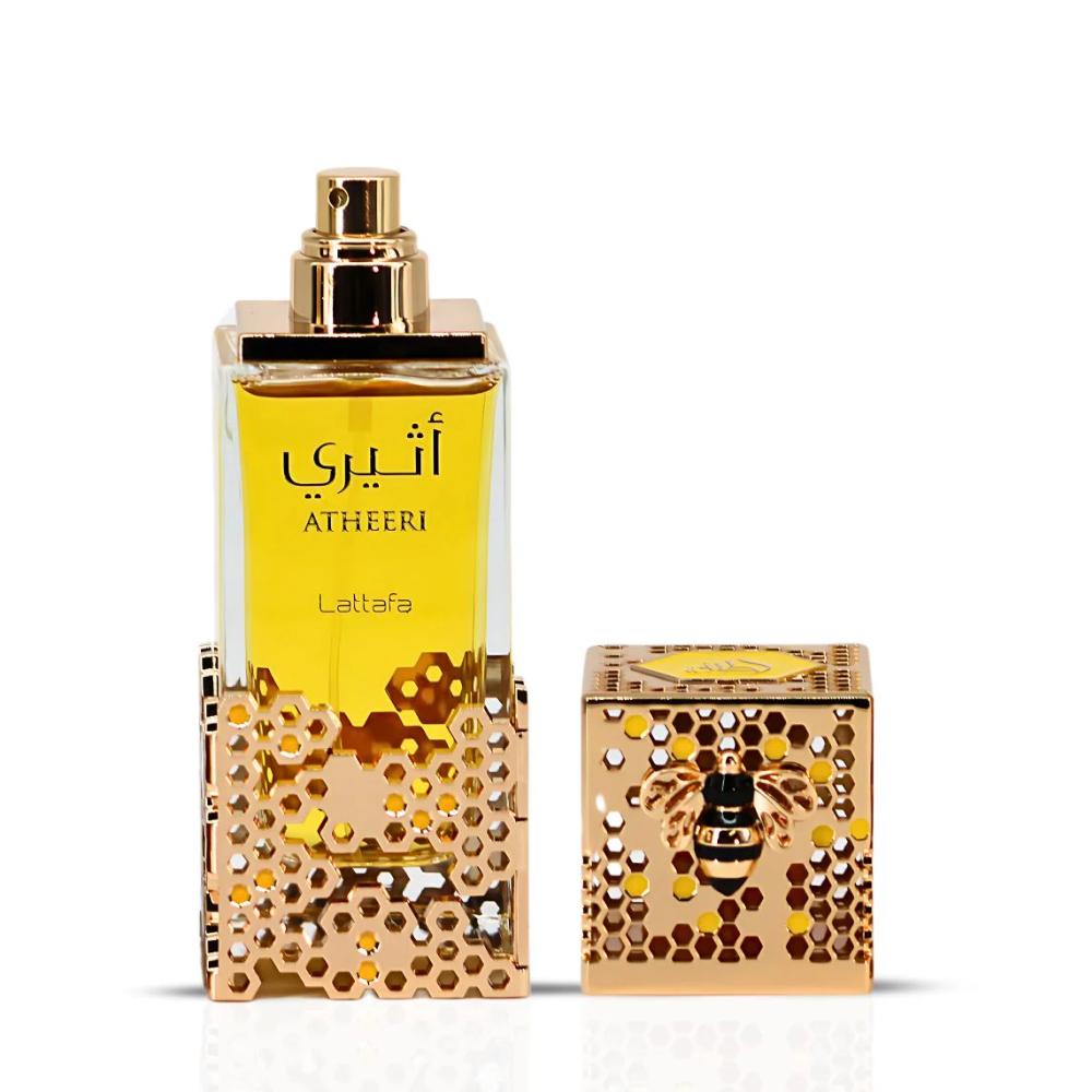 Lattafa Atheeri Eau De Parfum Spray Unisex 3.4oz | An Exotic Whisper of Floral Elegance