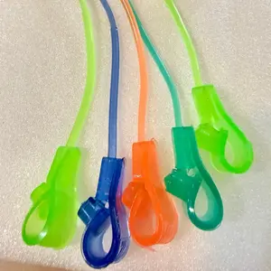 6pk Adjustable Tie Plastic Cords For Roosters/6 Pk Calzas Para Gallo De Plastico
