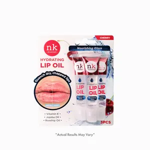 Nicka K New York Hydrating Lip Oil. - Cherry
