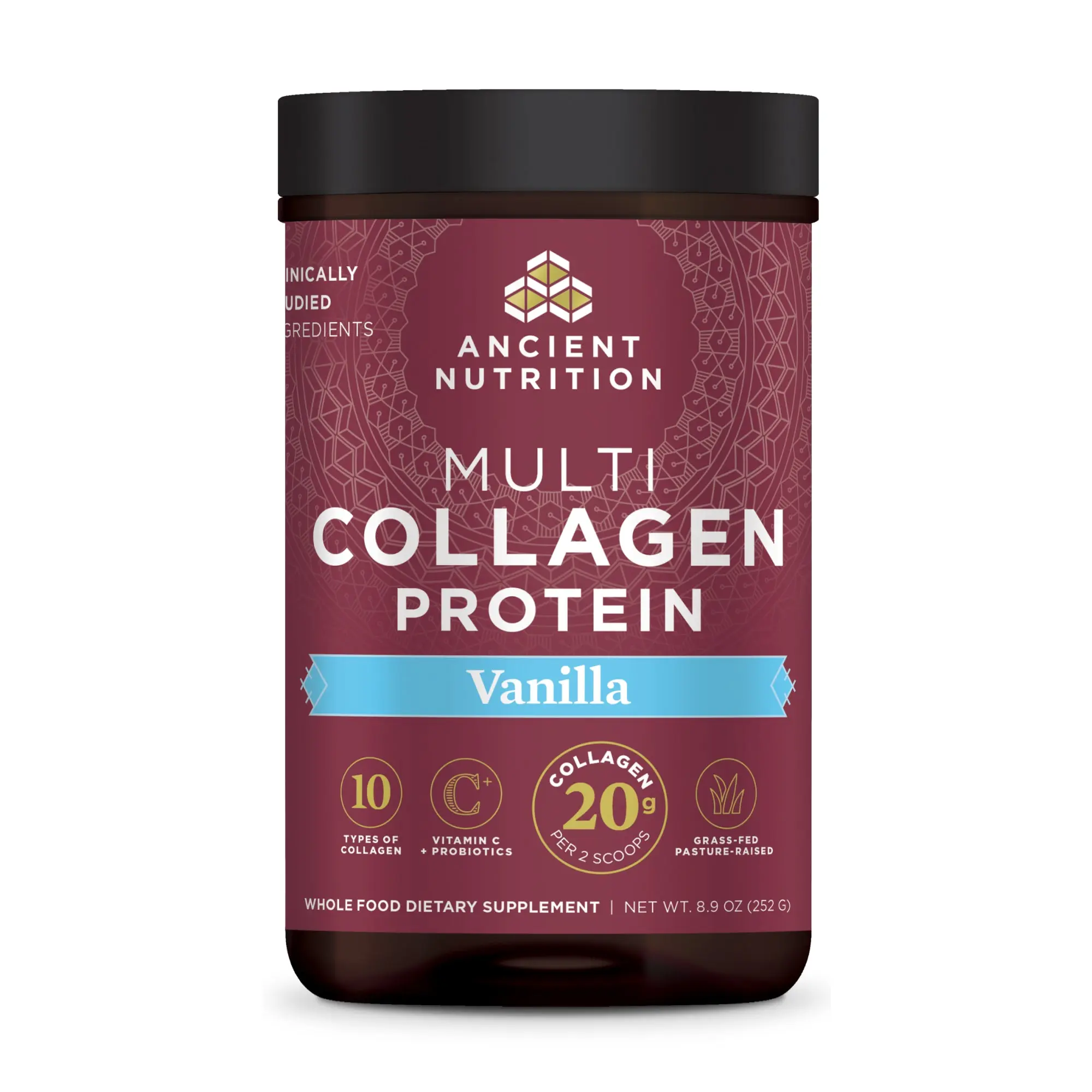 Multi Collagen Protein | Powder Vanilla (24 Servings)