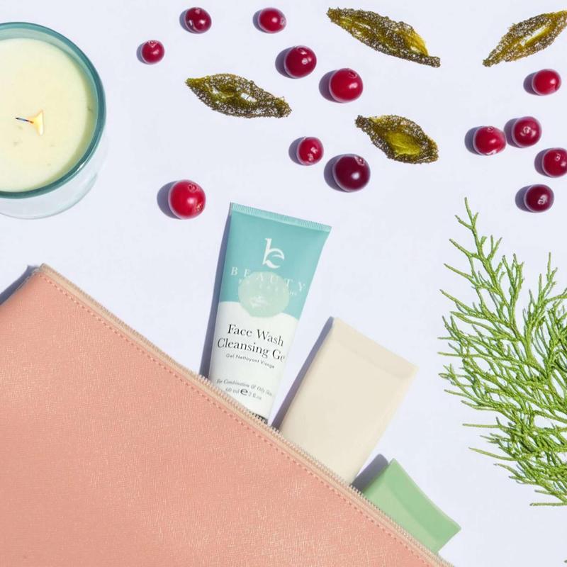 [BEAUTY BY EARTH] Face Wash Cleaning Gel - Super Fruits & Sea Kelp for Facial Cleansing Radiant Skin Nourishing Comfort Skincare Made in USA Daily Cleanser