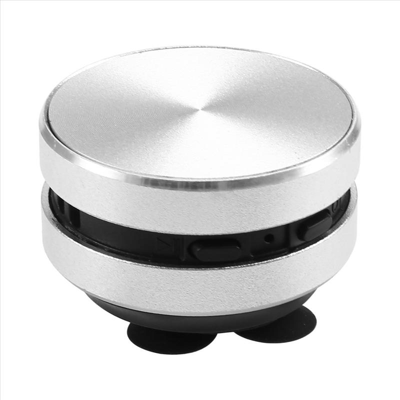 Portable Compatible Bone Conduction Speaker Stereo Sound Bluetooth Speaker(Silver)