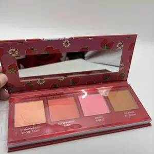STRAWBERRY SHORTCAKE 4 Shade Complexion Palette Bronzer Highlighter & Blush
