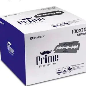 1,000  Dorco prime platinum double edge razor blades.