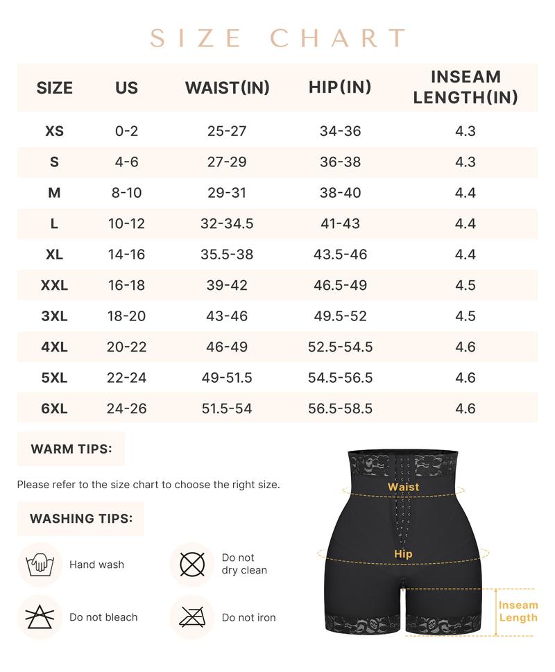 Shapellx AirSlim Lace Tummy Tucking  Butt-Lifting Shorts Comfort Basic Shapewear Womenswear