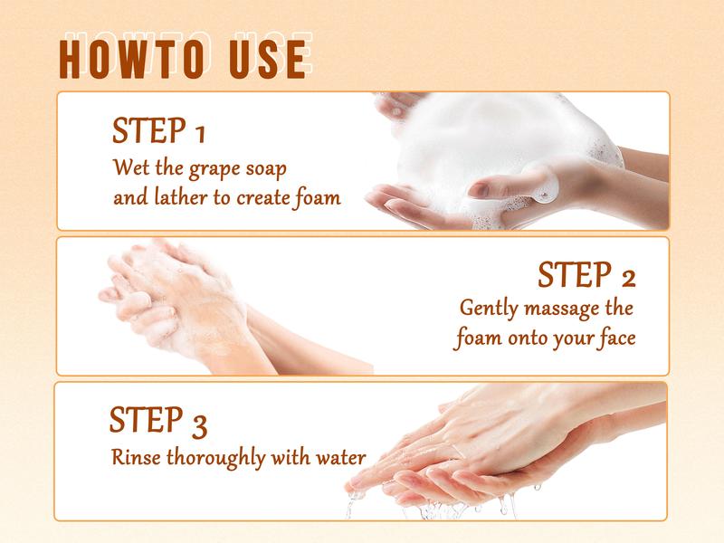 Paul Frank Grape Soap on a Rope – Handmade DIY Decorative Grape Soap, Natural and Gentle Moisturizing and CleansingLong-Lasting Fresh Scent Perfect for Home Décor and BathroomAesthetic & Creative Christmas Gift Choice Body Care Daily