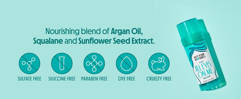 Not Your Mother's All Eyes On Me 10-In-1 Hair Perfector & 3-In-1 Wax Stick & Styling Cream (3-Pack) - Protectant & Styling Products for All Hair Types