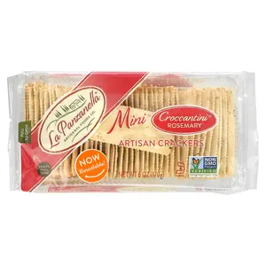 La Panzanella Mini Croccantini Artisan Crackers, Rosemary, 6 oz (170 g)