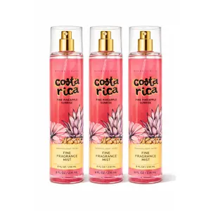 COSTA RICA FINE PINEAPPLE MANGO Bath & Body Works Fragrance Mist 3-Pack – 8 oz Each