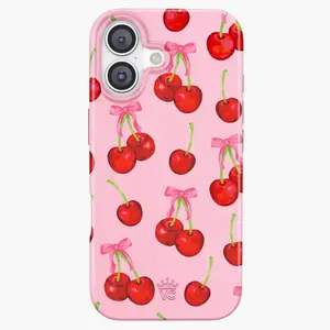 Velvet Caviar Sweet Cherry iPhone Case – Cute, Trendy & Drop-Tested Phone Cases for iPhone 17 with Stylish Girly Design