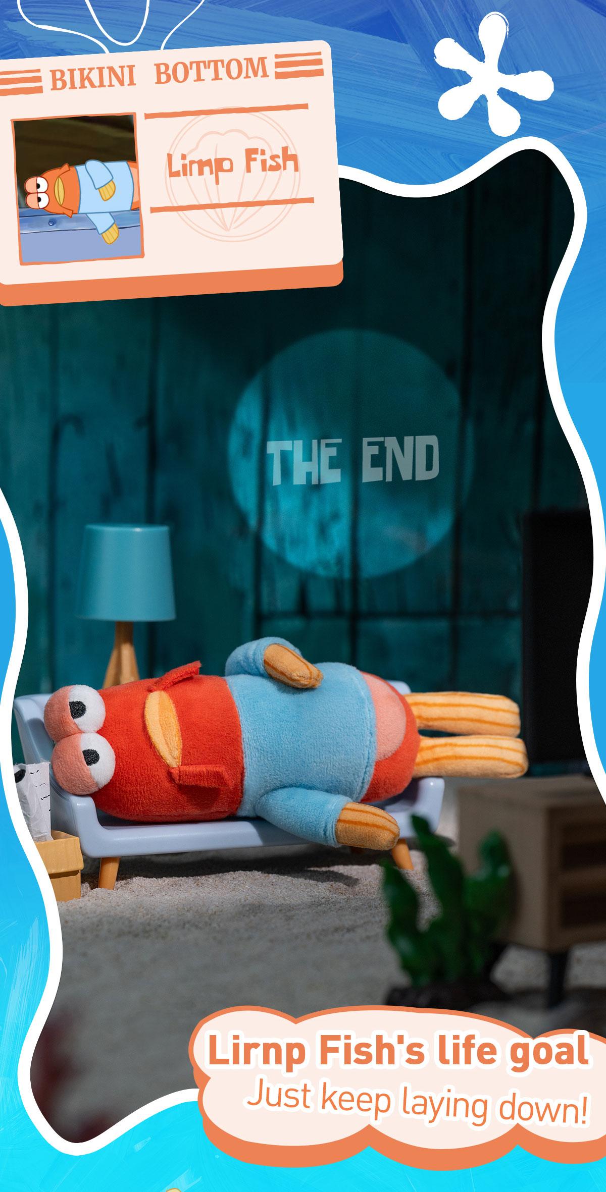 POP MART Bikini Bottom Buddies - Whimsical Plush Blind Box, Collectible Toys