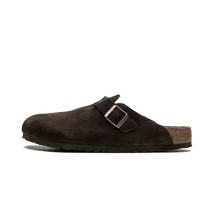 Boston Clog "Suede-Mocha" 0660461
