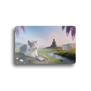 Tranquil Music Cat Card Skin