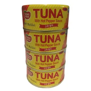 Tuna With Hot Pepper Sauce, 5.29 Ounce 4-cans