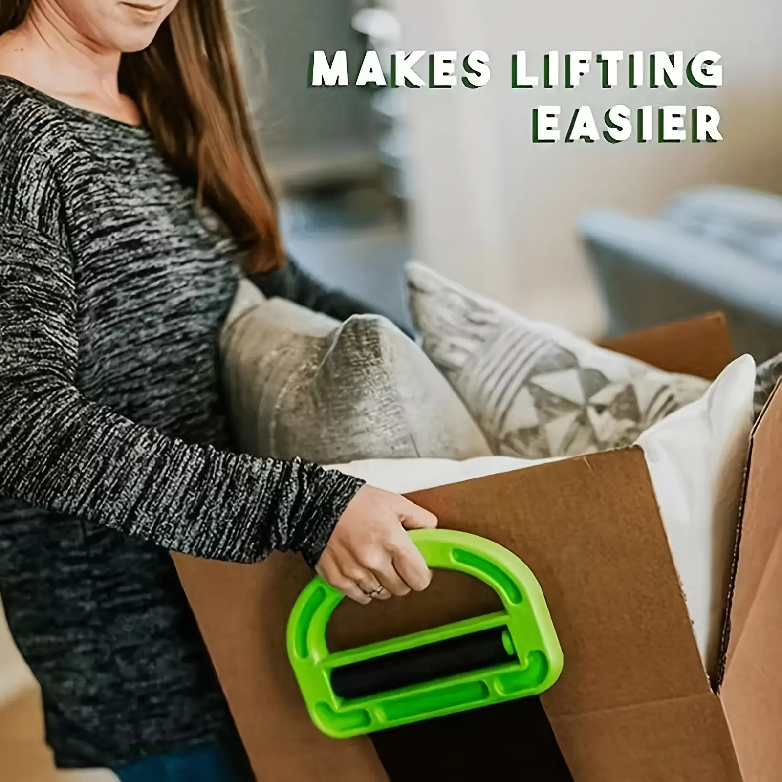 summerwins 600LB Heavy-Duty Adjustable Lifting Straps with Plastic Buckles - Ergonomic Home Supplies Moving Accessories for Furniture, Boxes, Mattress Lifting, Moving Tasks