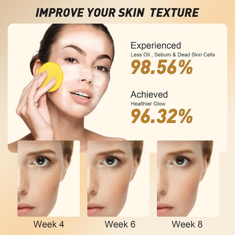 A pack of 20 pieces gentle skincare facial pads