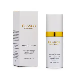 ELASCO MAGI-C Serum – 20% L-Acidity Vitamin C Serum - Waterless Formula - Brightening - Reduces Wrinkles - Skincare & Skin Repair Benefits