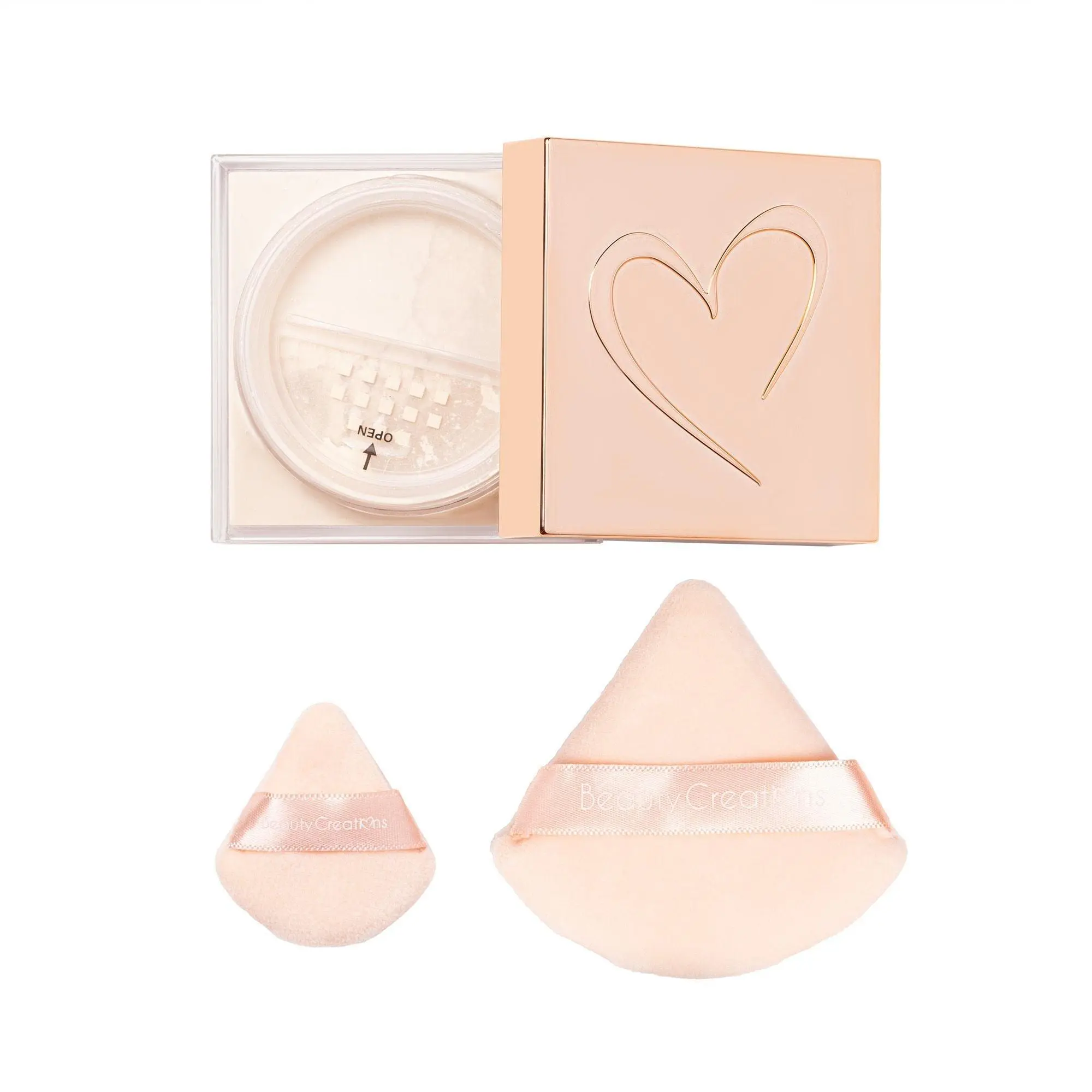 Beauty Creations Bye Filter Translucent Setting Powder + Puff Set