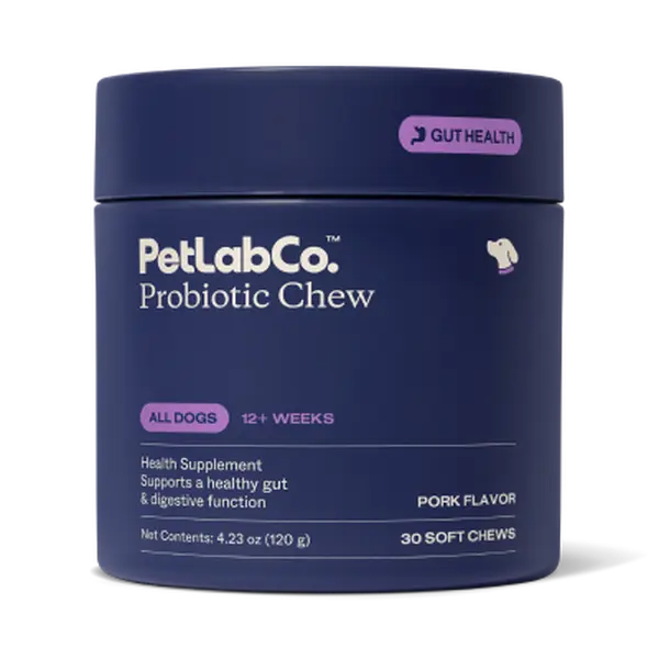 PetLab Co. Probiotics for Dogs Soft Chews for Seasonal Allergies, Gut, and Digestive Health. Vet-Reviewed, Premium-Quality Ingredients - Supplements