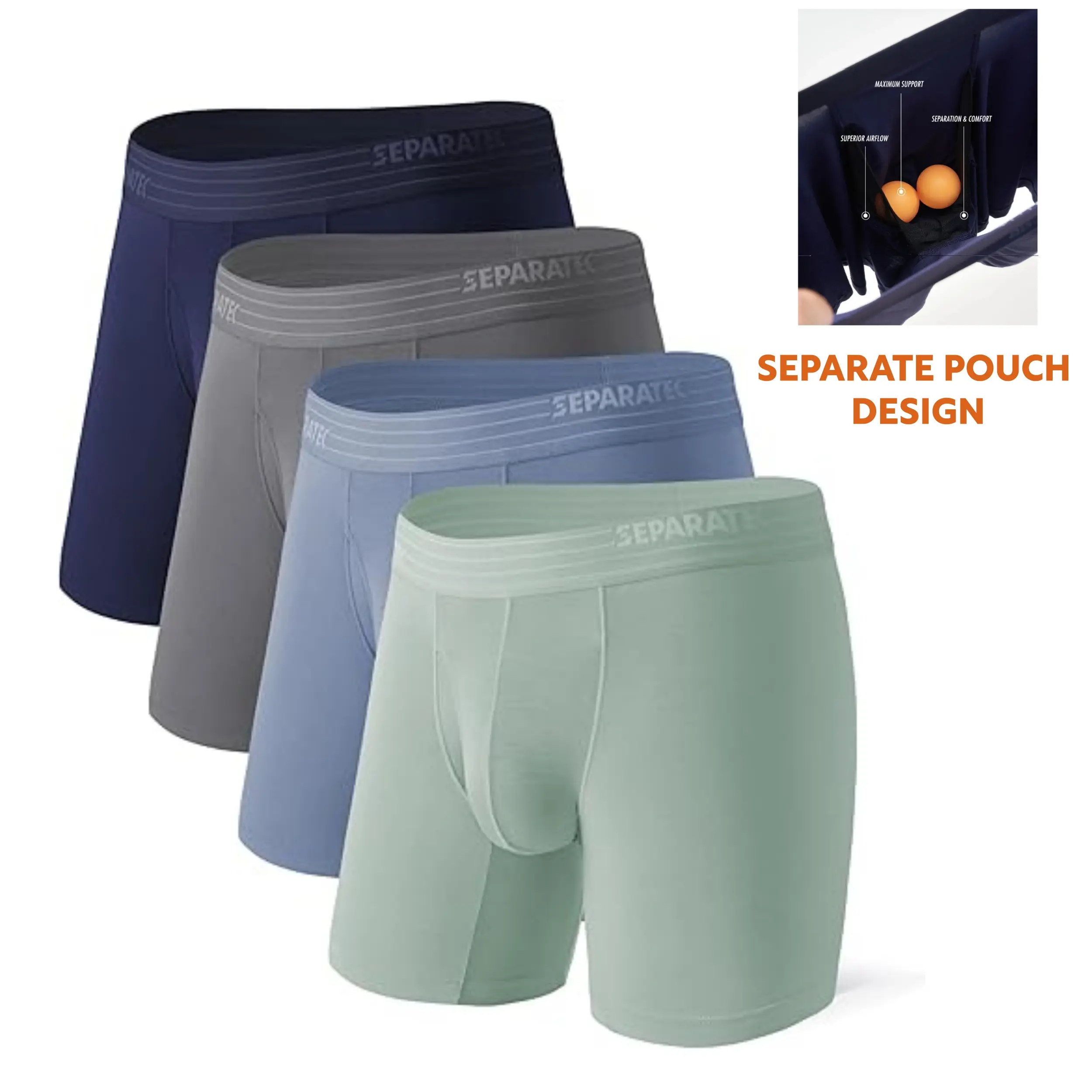 Gray Blue/Dark Blue/Gray Green/Dark Gray - 4 