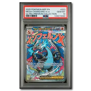 PSA 10 Mega Charizard X Ex UPC Promo Phantasmal Flames #023