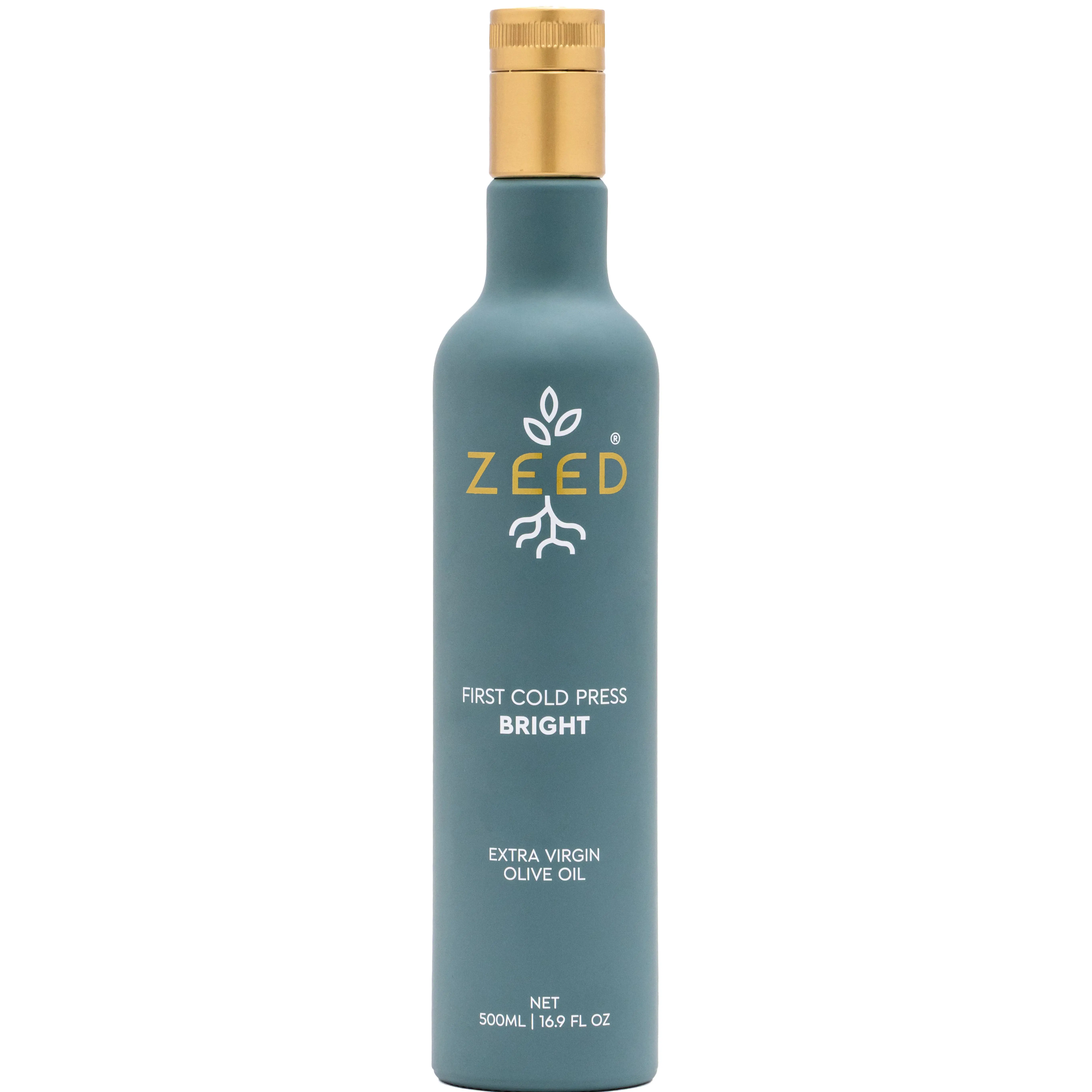 Zeed Pantry BRIGHT EVOO, Cold-Pressed Extra Virgin Olive Oil with Wild Lebanese Oregano, Premium Lebanese Infused Olive Oil for Salads, Dips & Drizzling, Finishing-Grade Gourmet Oil, UV-Protected Glass Bottle, Small-Batch Crafted in Chouf, Lebanon