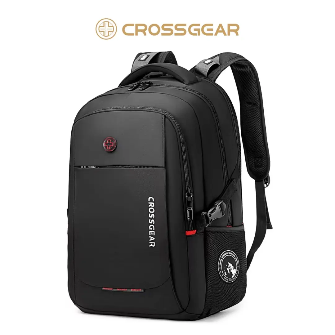 Crossgear Ergonomic 30% Lighter  Backpack to School,Reduce Shoulder Strain for 30% ,16 Inch Large Capacity Laptop Backpack for Men，Water-Resistant Business  Backpack ,Black，Weekend Summerwins,Tiktokshopbacktoschool,back to school,back to shool haul