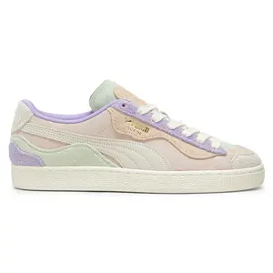 PUMA Mens Suede Trippy Lace Up Sneakers Shoes Casual - Pink, Purple