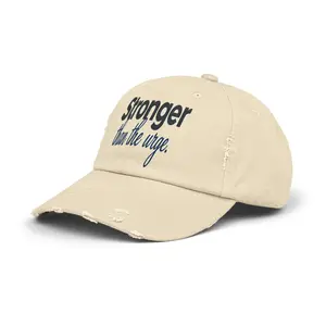 Stronger Than The Urge Hat | Sobriety Recovery Hat | Sober Life Baseball Cap | Addiction Recovery Gift | AA Recovery Apparel | Inspirational Dad Hat