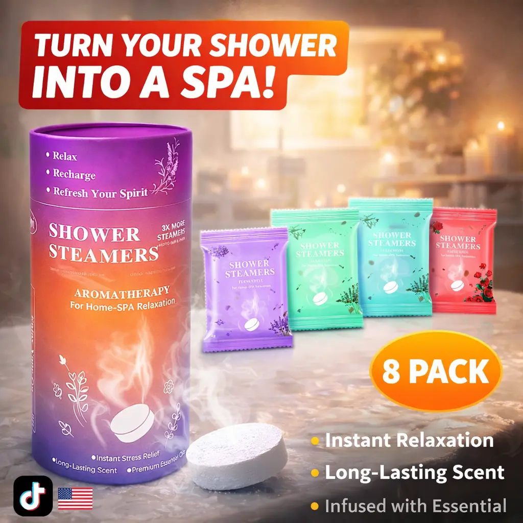 Shower Steamers Aromatherapy Mothers Day Gifts for Women Adults Mom Men een Self Care 8PSC Lavender Peppermint Eucalyptus Bath Bombs Steamer Pamper Hamper Gift for Women Daily Stress Relief Natural Essential Oils Relaxation Home SPA Recharge