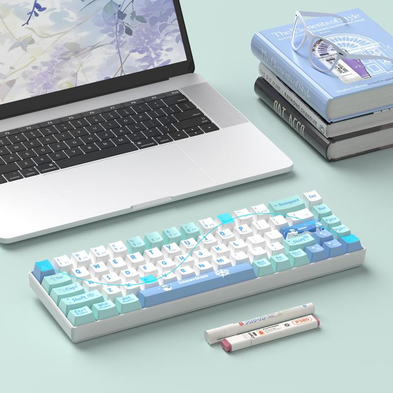 MageGee MK-BOX Gaming Keyboard Mechanical 60% Compact 68 Keys Mini Creamy Keycaps with LED Backlit Wired for Laptop PC MageGee MK-BOX Gaming Keyboard Mechanical 60% Compact 68 Keys Mini Creamy Keycaps with LED Backlit Wired for Laptop PC