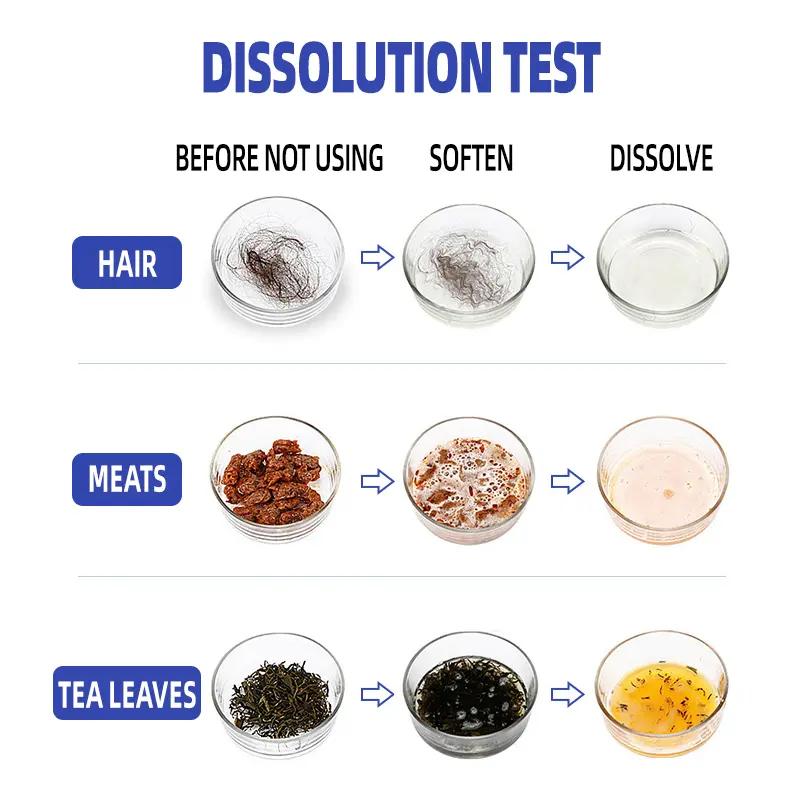 PICKZONE PIPE BOBO Drain Unclogger for Kitchen Shower & Tub Drains Safe for All Pipes Fast Acting Household Formula All Purpose Cleaner Garbage Disposal Cleaner