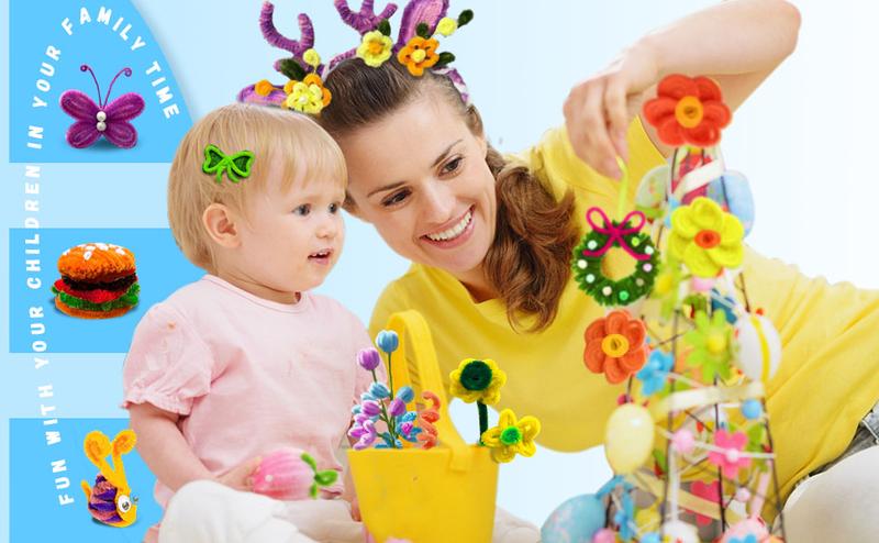 200PCS Pipe Cleaners Craft Stems – Bulk Chenille Stems for Kids DIY Arts & Crafts, Fidget Toys, Room Decor, Christmas Decorations & Creative Projects