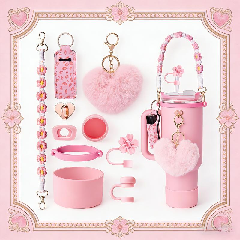 Stainless Steel Vacuum Insulated Glass 40oz Cup with Handle and Straw for Children's Gift Set,Portable Drinkware-Mug,Water Bottles,Flasks easter toy funny Tumbler Drinkware girl gifts friendship,Stanley Accessory Charms,valentine gifts, birthday holiday Stainless Steel Vacuum Insulated Glass 40oz Cup with Handle and Straw for Children's Gift Set,Portable Drinkware-Mug,Water Bottles,Flasks easter toy funny Tumbler Drinkware girl gifts friendship,Stanley Accessory Charms,valentine gifts, birthday holiday