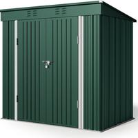 Green(6' x 4' FT/Sloped-roof)