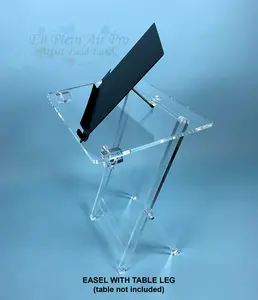 Watercolor Easel with Table Leg