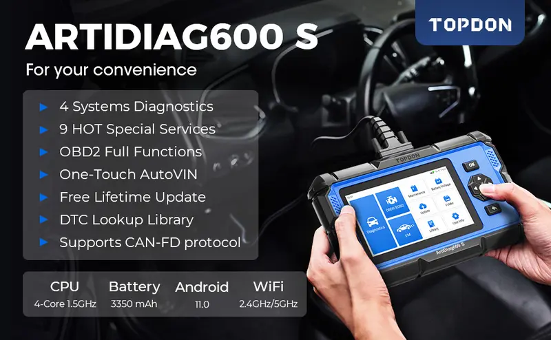 TOPDON AD600S