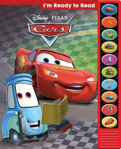 Disney Pixar Cars I'm Ready to Read with Lightning McQueen Play-a-Sound PI Kids Hardcover Sound Book for Early Readers March 18 2025