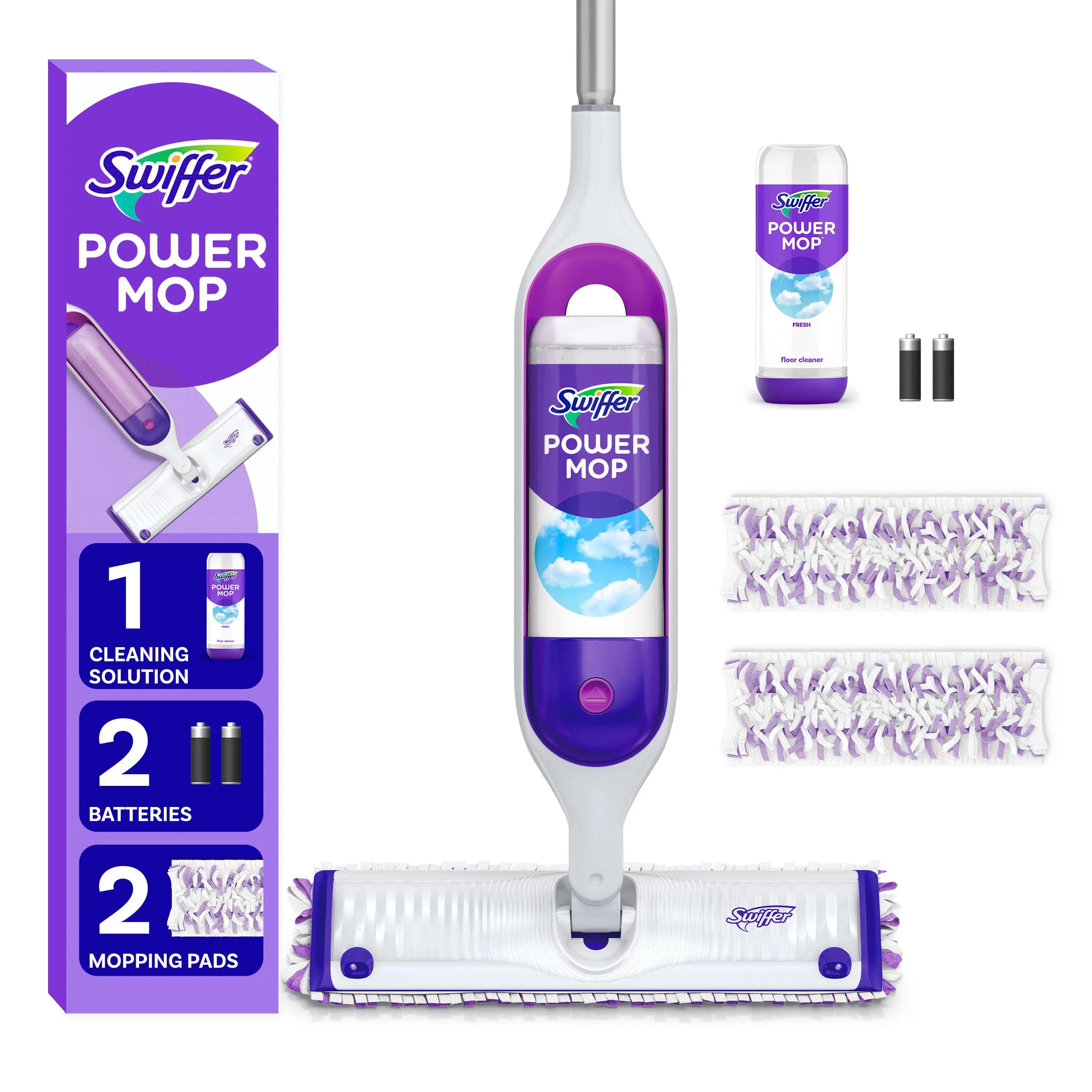 Swiffer Power Mop Double Nozzle 25.4-fl oz Spray Mop
