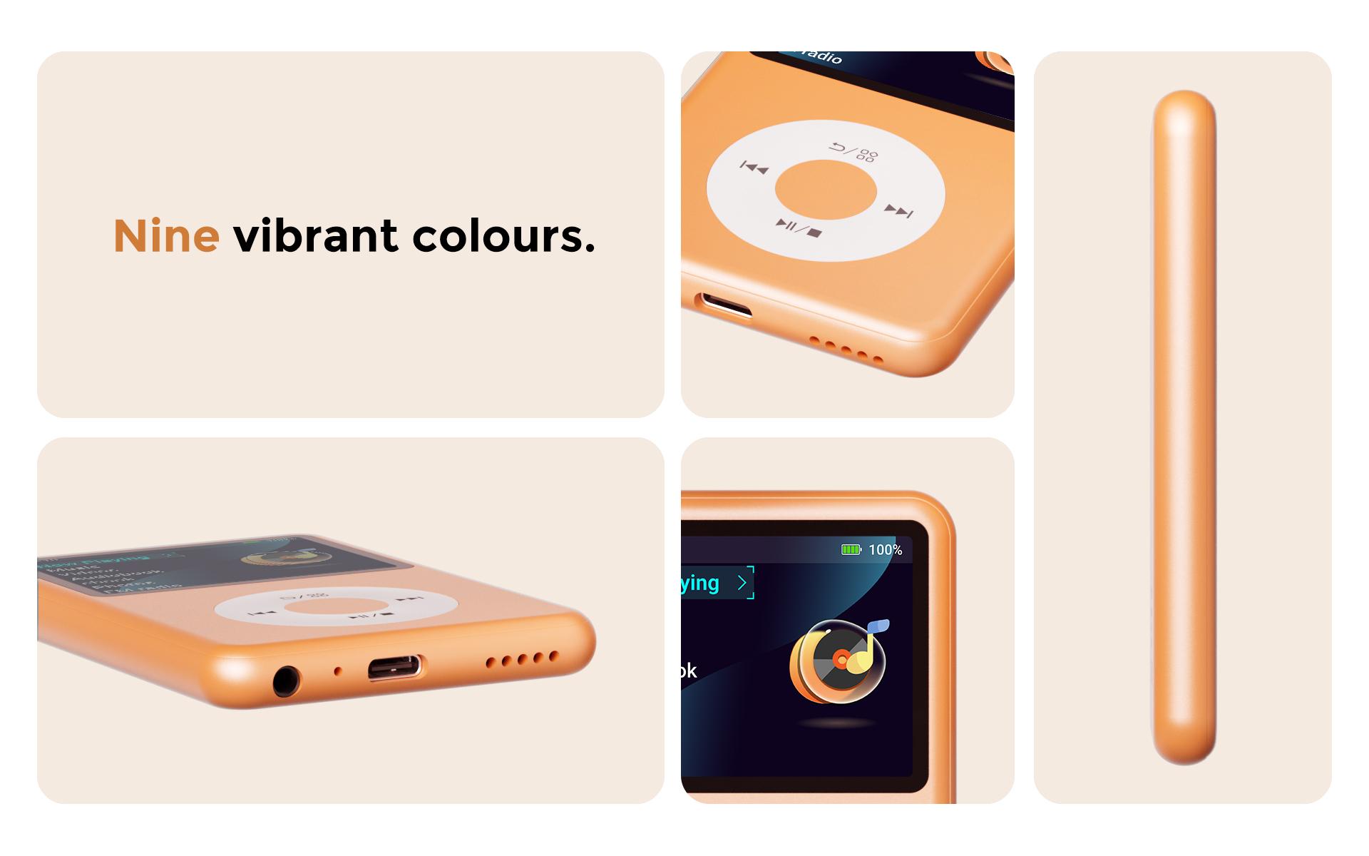 Innioasis Y1 Classic Retro MP3 Player with Bluetooth 2.4" HiFi Portable Music Player – Video Upgrade Long Battery Compact & Durable Perfect for Tech & Retro Music Lovers 2026 tiktokshopbacktoschool