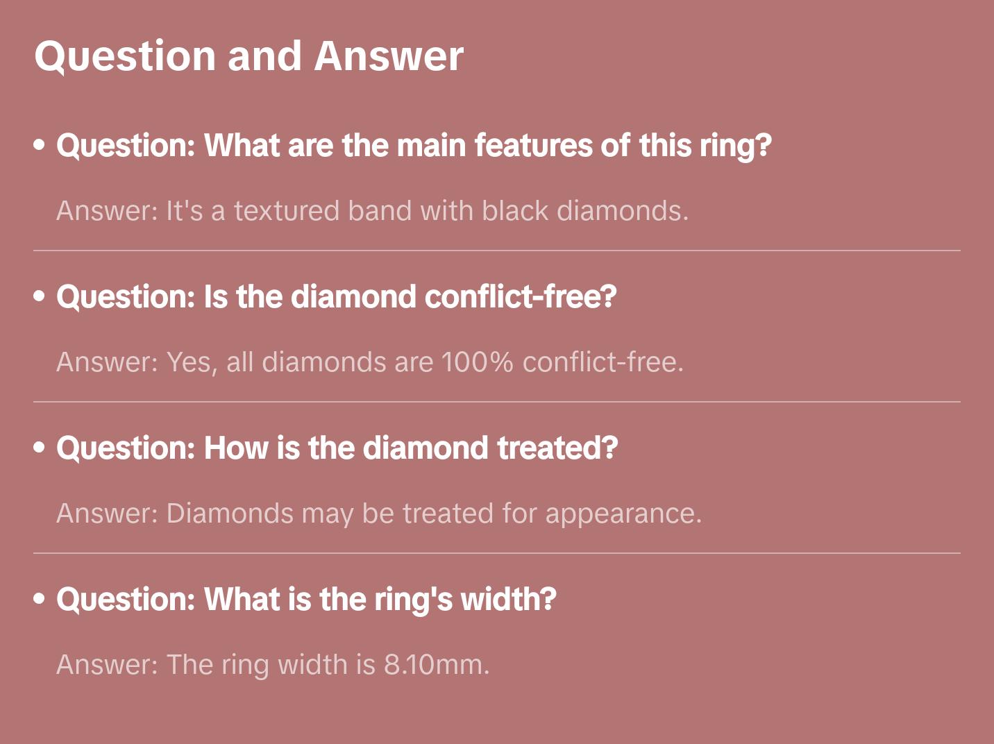 SilveRado™ for Mens 1/4 Carat T.W. Black Diamond Sterling Silver Textured Band Ring for Men