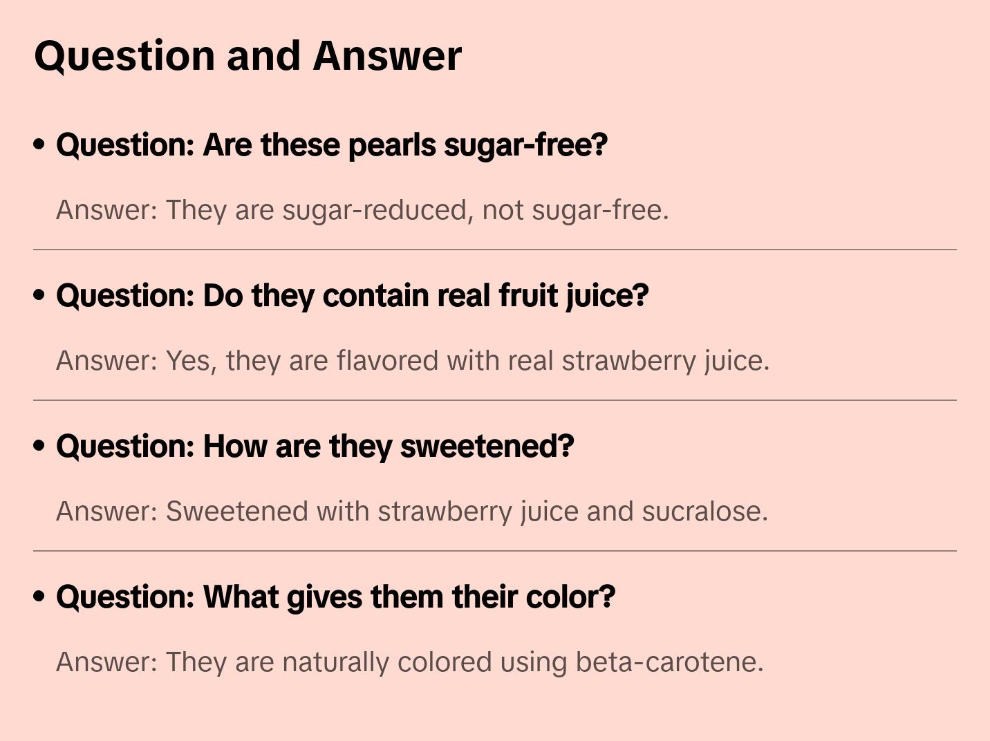 Strawberry Popping Pearls