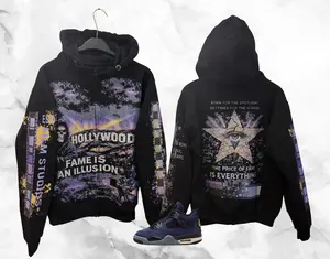Hollywood Hoodie, Matches Air 4's Lake Show Sneakers