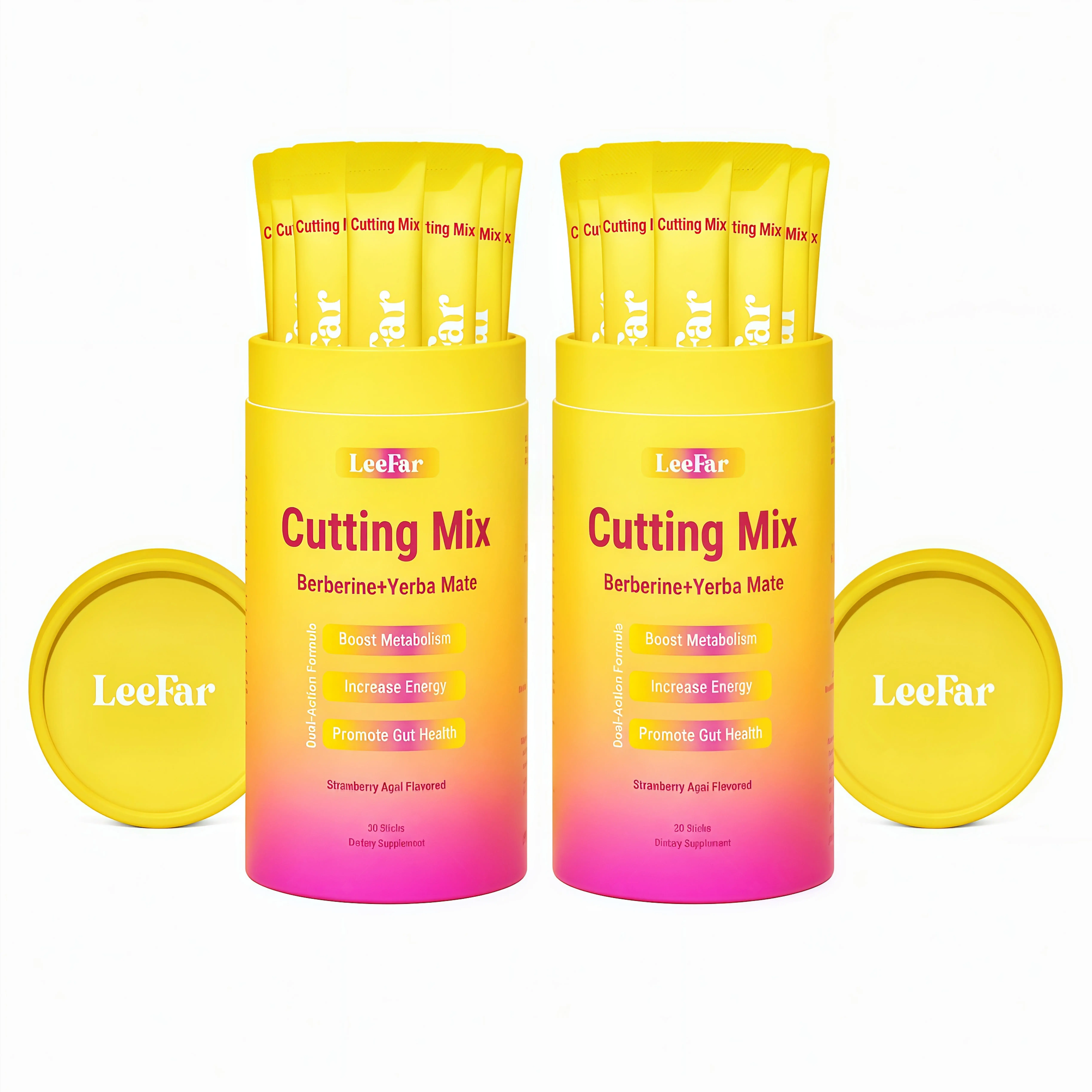 Cutting Drink Mix – | PN Strawberry Açaí Flavor – | (30 Servings)