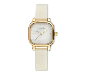 Ettika Women's Classic Square Leather Watch